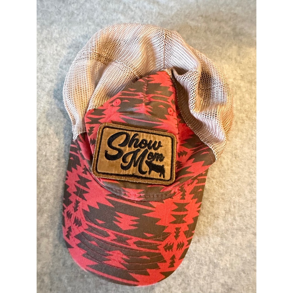 Outdoor Cap Show Mom Trucker Hat Pink Aztec Mesh Snapback OC601M Rodeo Cap